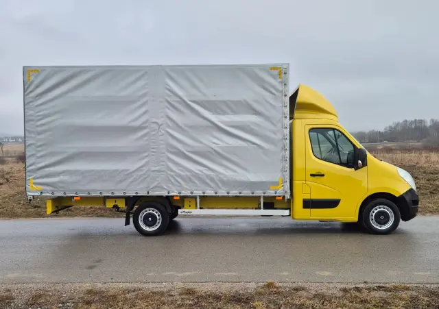 RENAULT MASTER 2.3 DCI 131KM MAX PLANDEKA 10 PALET PODNOSZONY DACH KAMERA SALON PL 2018R 