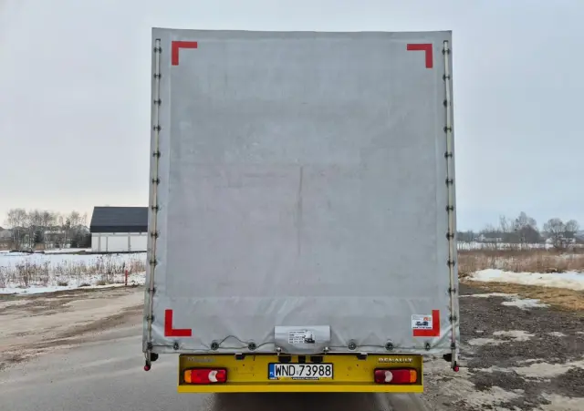 RENAULT MASTER 2.3 DCI 131KM MAX PLANDEKA 10 PALET PODNOSZONY DACH KAMERA SALON PL 2018R 