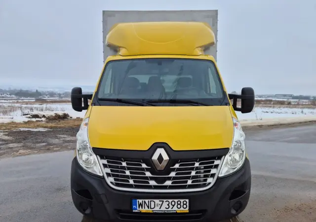 RENAULT MASTER 2.3 DCI 131KM MAX PLANDEKA 10 PALET PODNOSZONY DACH KAMERA SALON PL 2018R 