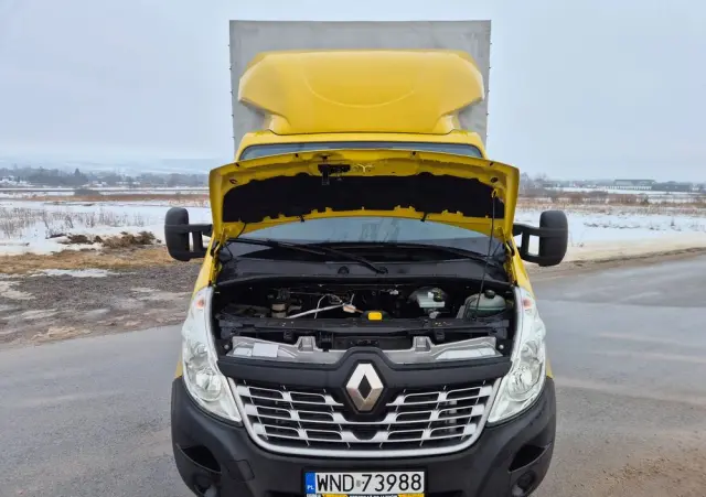 RENAULT MASTER 2.3 DCI 131KM MAX PLANDEKA 10 PALET PODNOSZONY DACH KAMERA SALON PL 2018R 