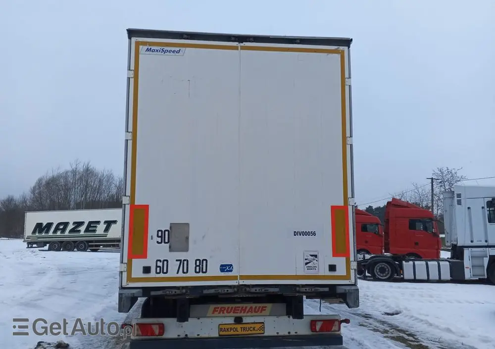 FRUEHAUF Mocna podłoga /nowy dach 217tys przebieg/oś podnoszona/Francja 