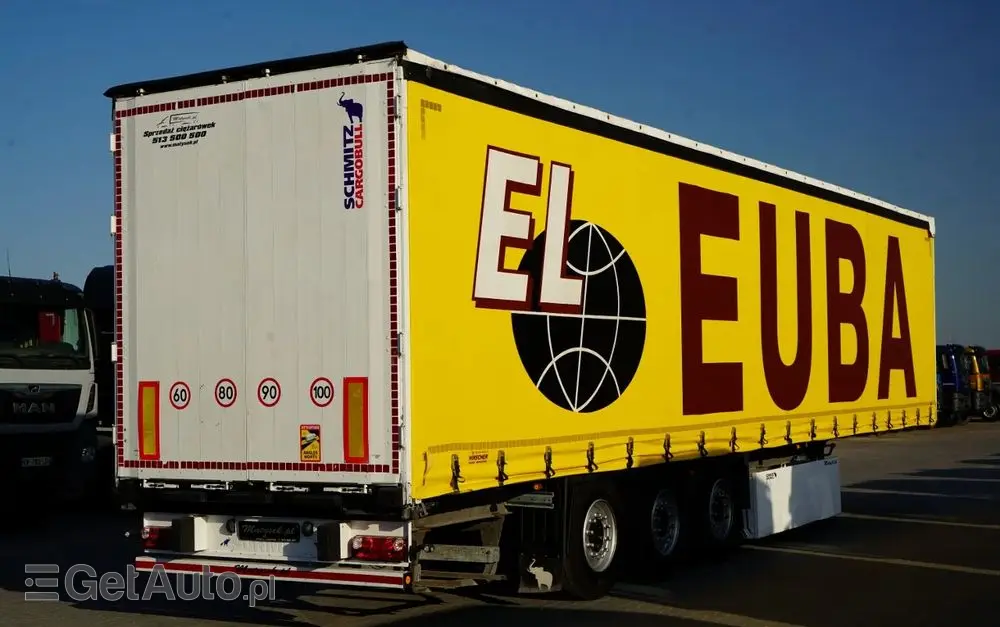 SCHMITZ CARGOBULL FIRANKA / KOSZ NA PALETY / STANDARD / 