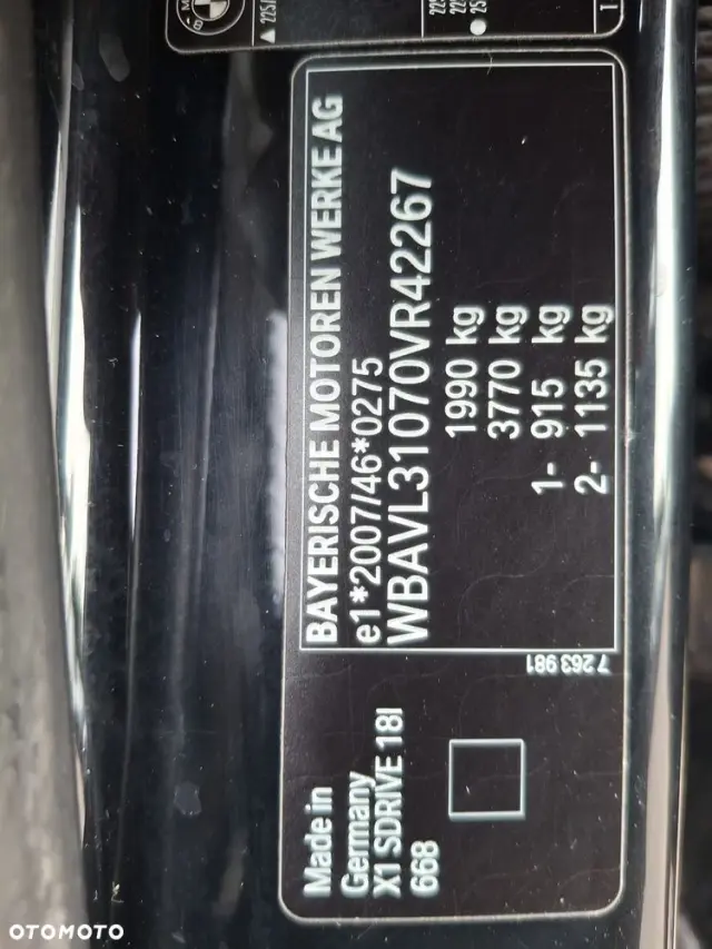 BMW X1 SDrive18i