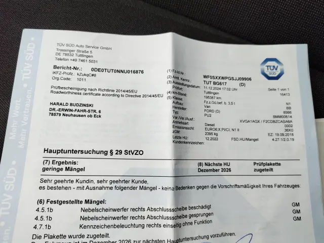 FORD Tourneo Connect Titanium