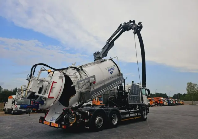 MAN JUROP VJC9/5 2010 WUKO do zbierania odpadów płynnych 