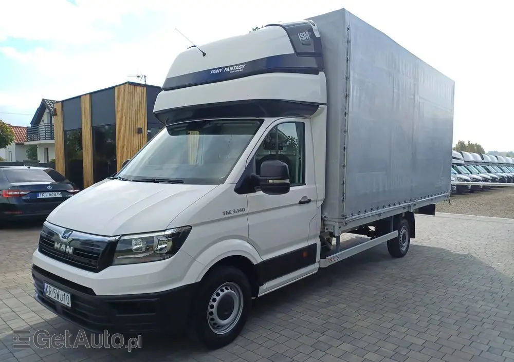 MAN TGE 10 PALET zaw.poduszki 2021r EURO 6 