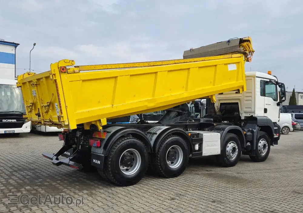 MAN TGS 35.440 / 2 STRONNA WYWROTKA/ HYDROBURTA / SPROWADZONY Z FRANCJI 