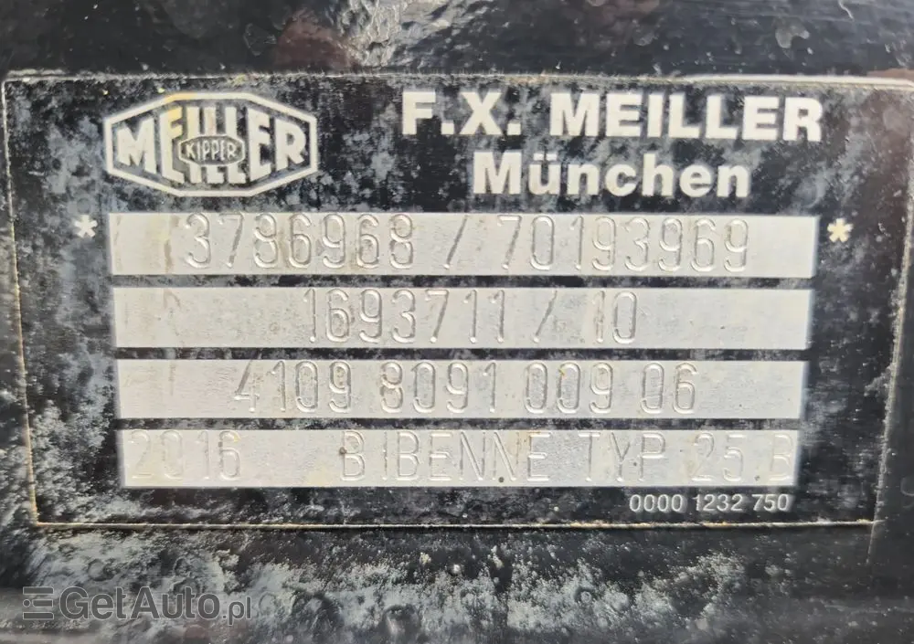 MAN TGS 35.440 / 2 STRONNA WYWROTKA/ HYDROBURTA / SPROWADZONY Z FRANCJI 