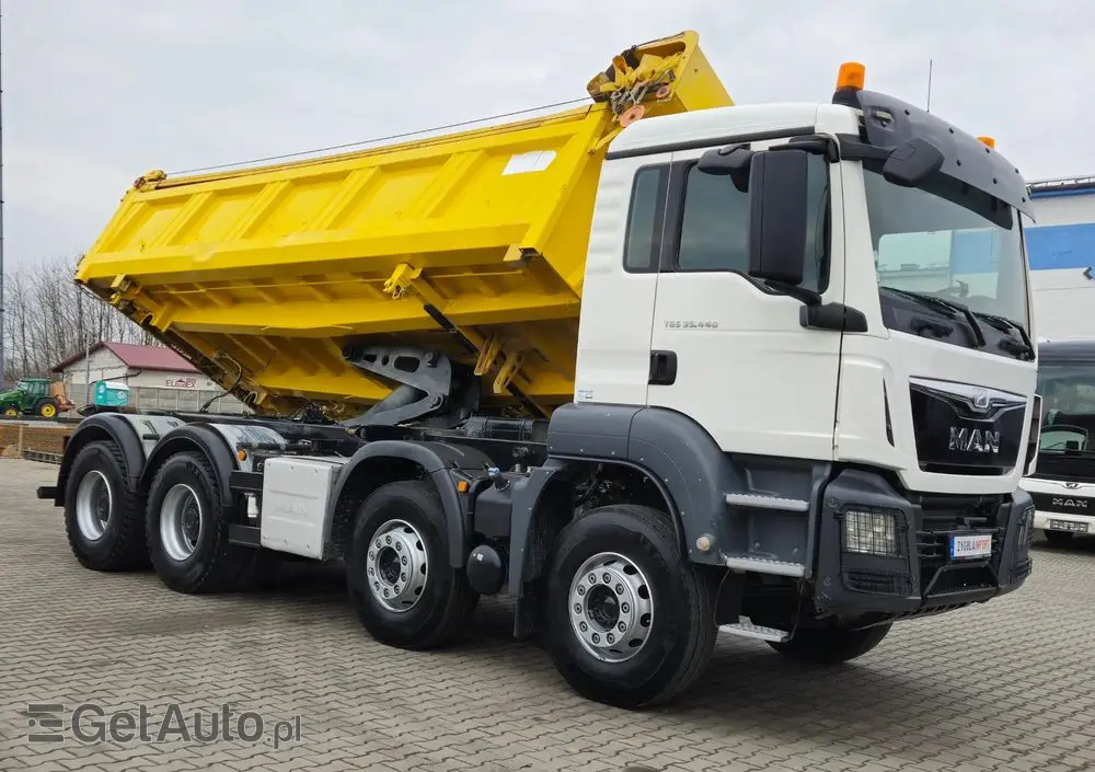 MAN TGS 35.440 / 2 STRONNA WYWROTKA/ HYDROBURTA / SPROWADZONY Z FRANCJI 