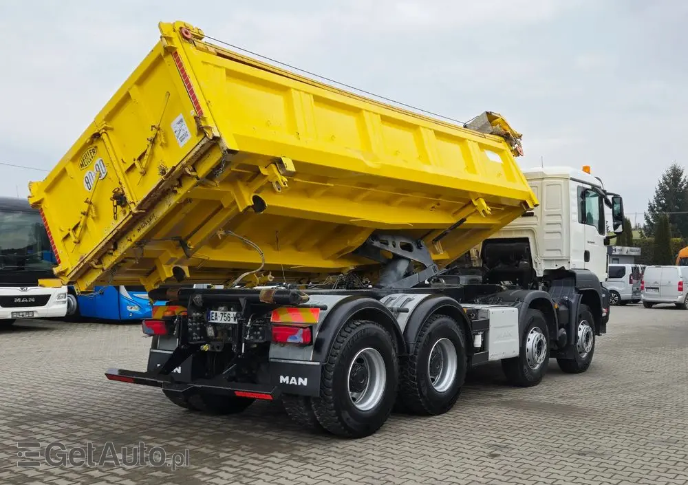 MAN TGS 35.440 / 2 STRONNA WYWROTKA/ HYDROBURTA / SPROWADZONY Z FRANCJI 