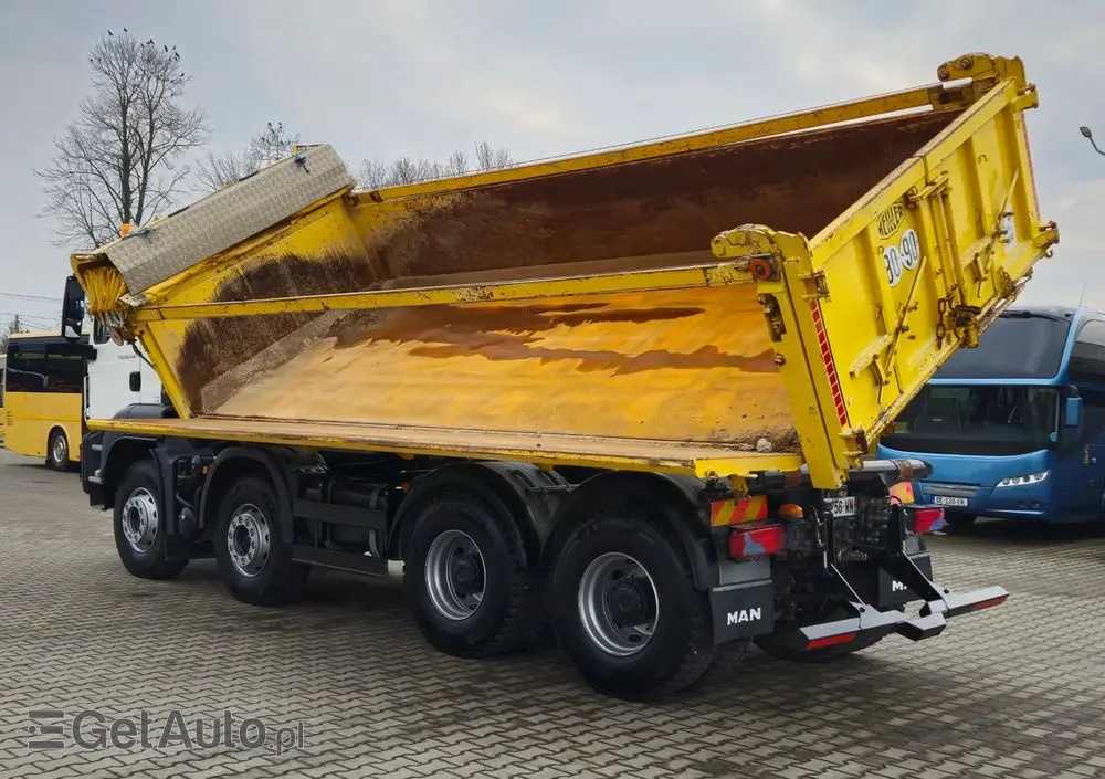 MAN TGS 35.440 / 2 STRONNA WYWROTKA/ HYDROBURTA / SPROWADZONY Z FRANCJI 