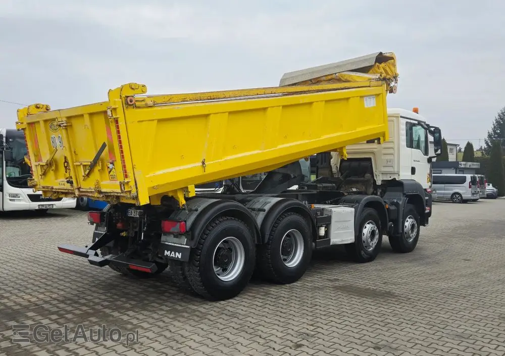 MAN TGS 35.440 / 2 STRONNA WYWROTKA/ HYDROBURTA / SPROWADZONY Z FRANCJI 