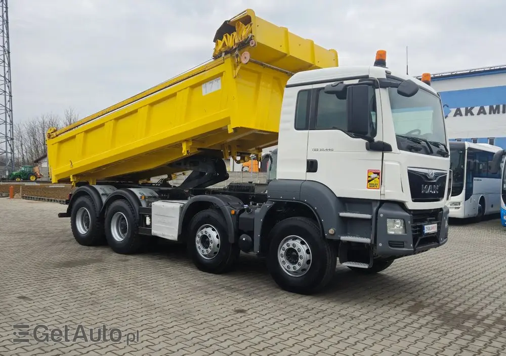 MAN TGS 35.440 / 2 STRONNA WYWROTKA/ HYDROBURTA / SPROWADZONY Z FRANCJI 