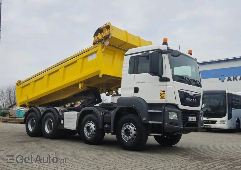 MAN TGS 35.440 / 2 STRONNA WYWROTKA/ HYDROBURTA / SPROWADZONY Z FRANCJI 