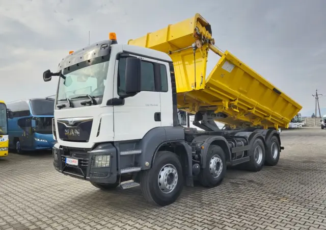 MAN TGS 35.440 / 2 STRONNA WYWROTKA/ HYDROBURTA / SPROWADZONY Z FRANCJI 