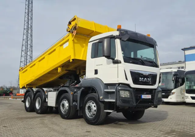 MAN TGS 35.440 / 2 STRONNA WYWROTKA/ HYDROBURTA / SPROWADZONY Z FRANCJI 