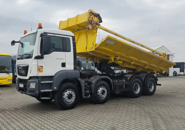 MAN TGS 35.440 / 2 STRONNA WYWROTKA/ HYDROBURTA / SPROWADZONY Z FRANCJI 