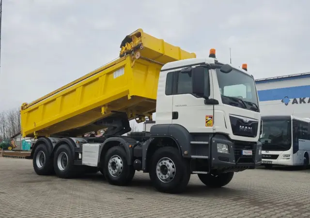 MAN TGS 35.440 / 2 STRONNA WYWROTKA/ HYDROBURTA / SPROWADZONY Z FRANCJI 