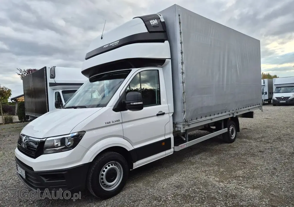 MAN TGE 10 PALET zaw.poduszki 2021r EURO 6 