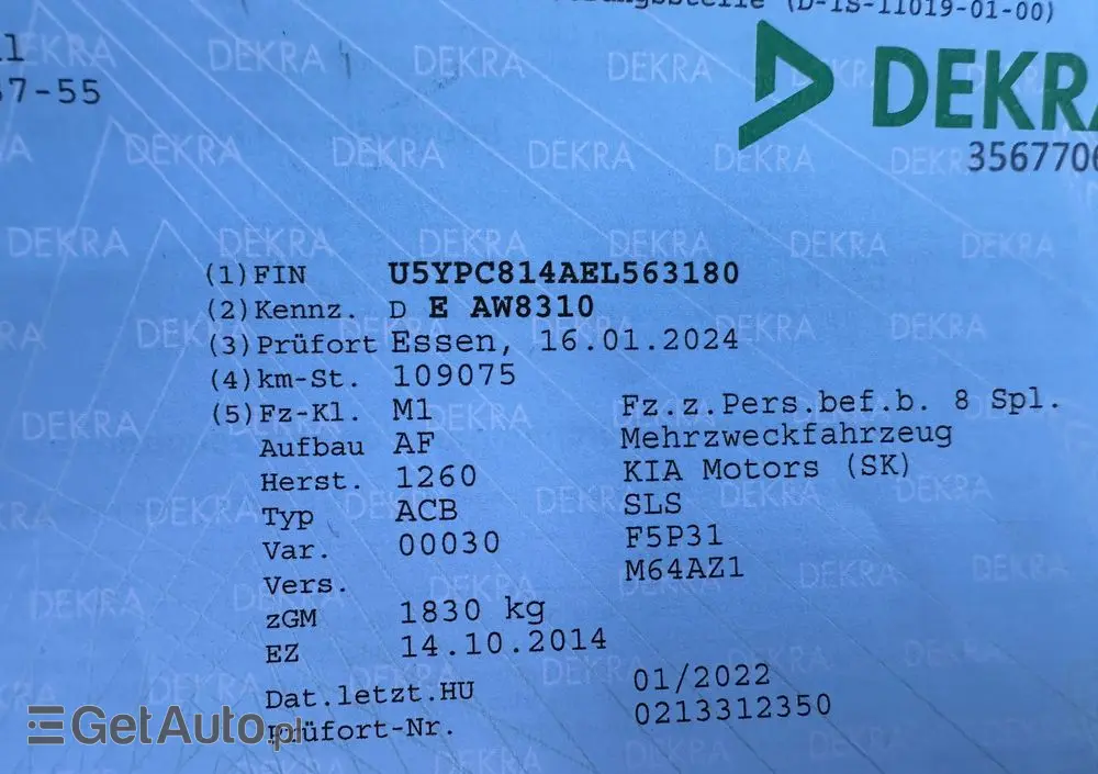 KIA Sportage 1.6 GDI Business Line L 2WD