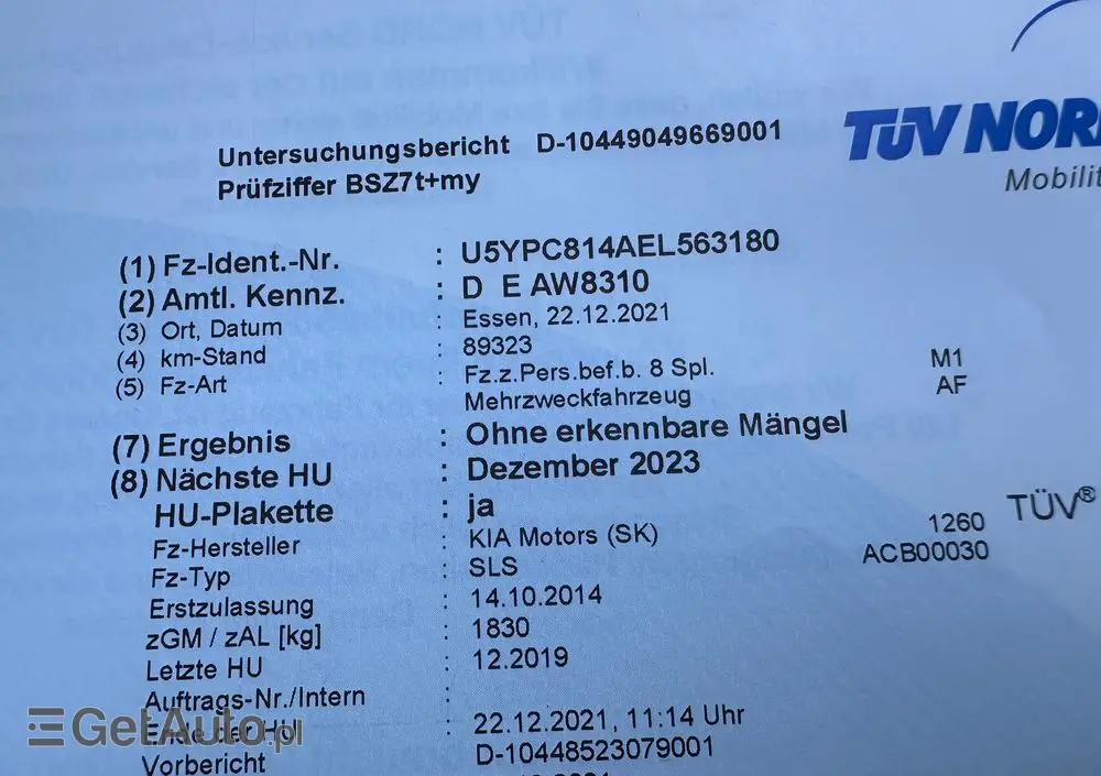 KIA Sportage 1.6 GDI Business Line L 2WD