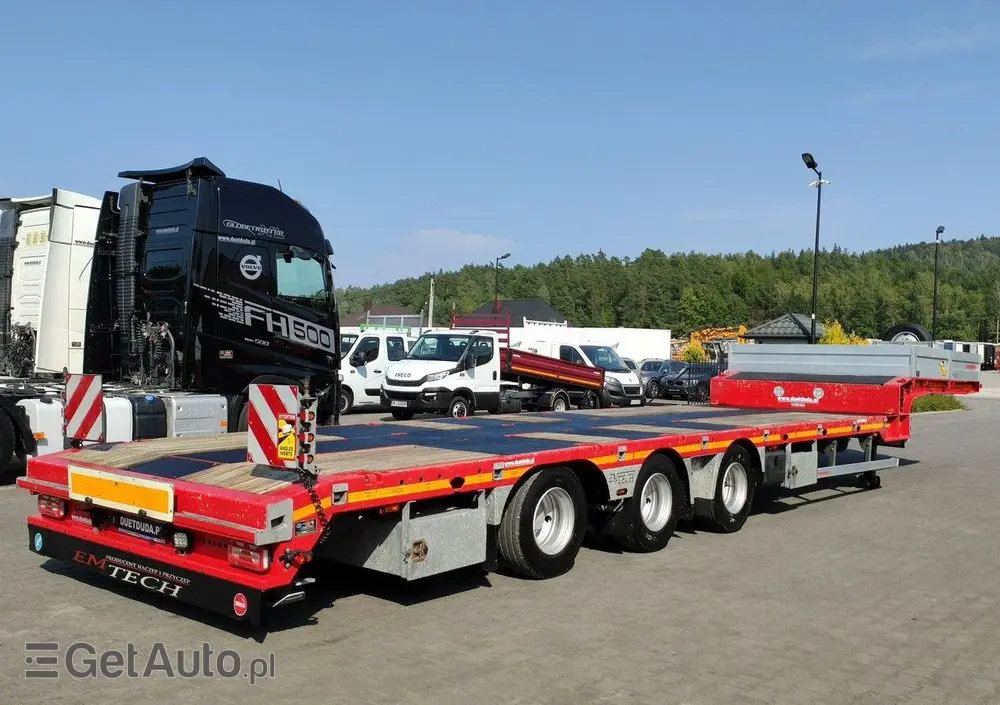 EMTECH Ład-33.3 tony 3osie Tylna oś skrętna Przednia Podnoszona 