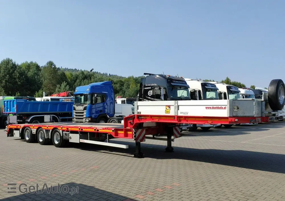 EMTECH Ład-33.3 tony 3osie Tylna oś skrętna Przednia Podnoszona 