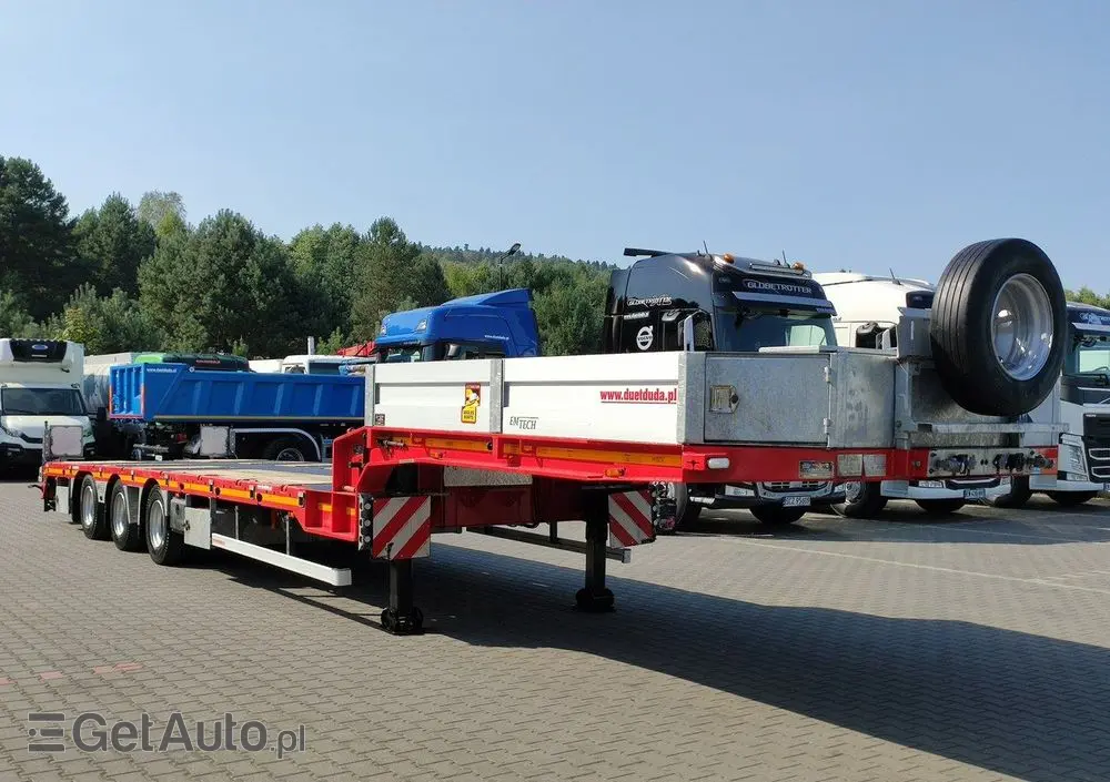 EMTECH Ład-33.3 tony 3osie Tylna oś skrętna Przednia Podnoszona 