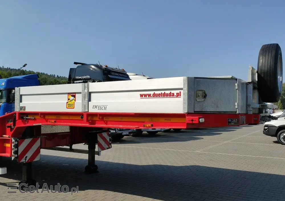EMTECH Ład-33.3 tony 3osie Tylna oś skrętna Przednia Podnoszona 