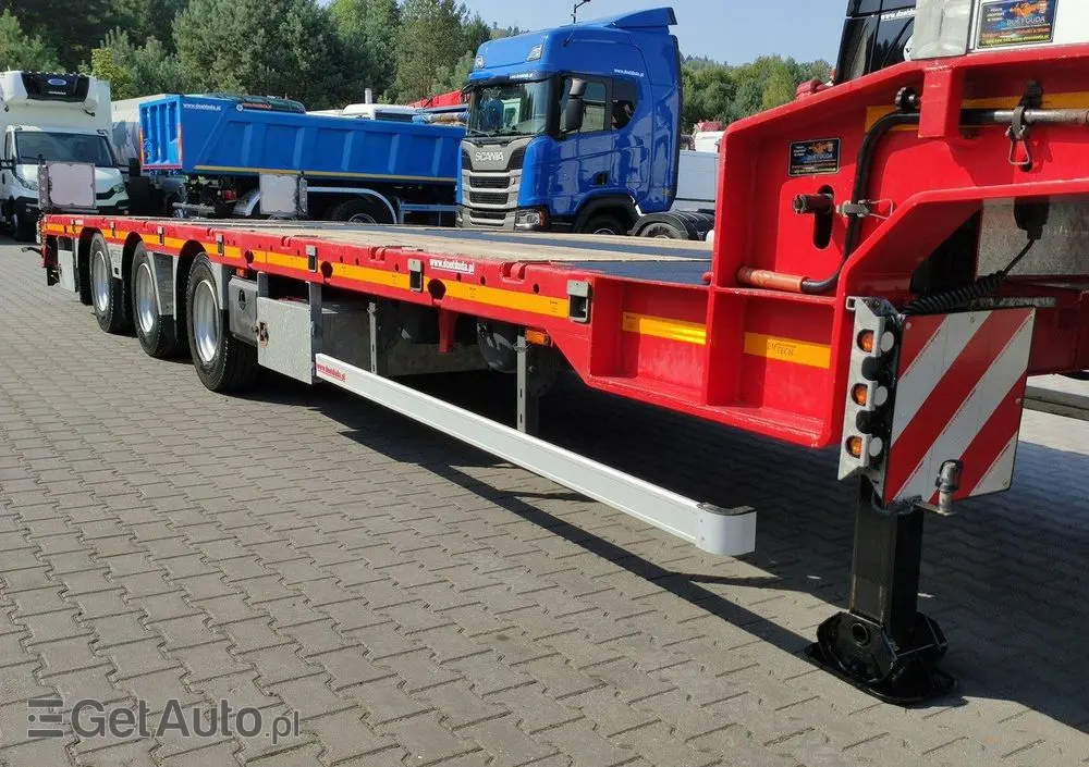 EMTECH Ład-33.3 tony 3osie Tylna oś skrętna Przednia Podnoszona 