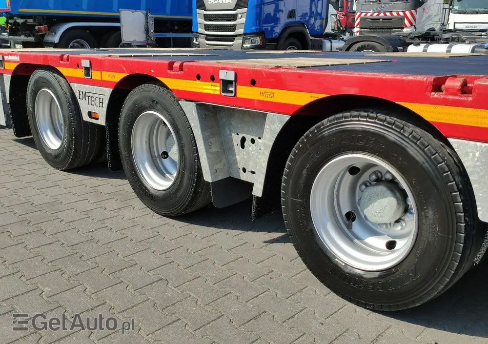 EMTECH Ład-33.3 tony 3osie Tylna oś skrętna Przednia Podnoszona 