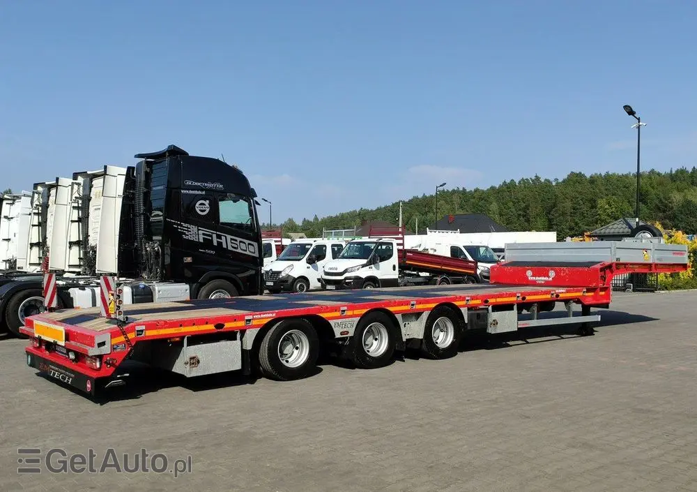 EMTECH Ład-33.3 tony 3osie Tylna oś skrętna Przednia Podnoszona 