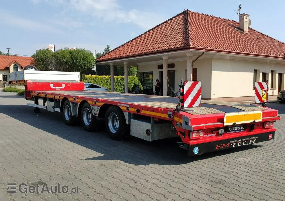 EMTECH Ład-33.3 tony 3osie Tylna oś skrętna Przednia Podnoszona 