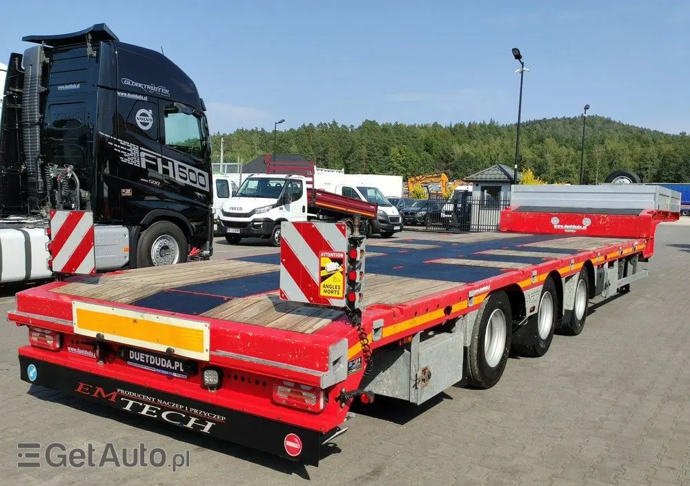 EMTECH Ład-33.3 tony 3osie Tylna oś skrętna Przednia Podnoszona 