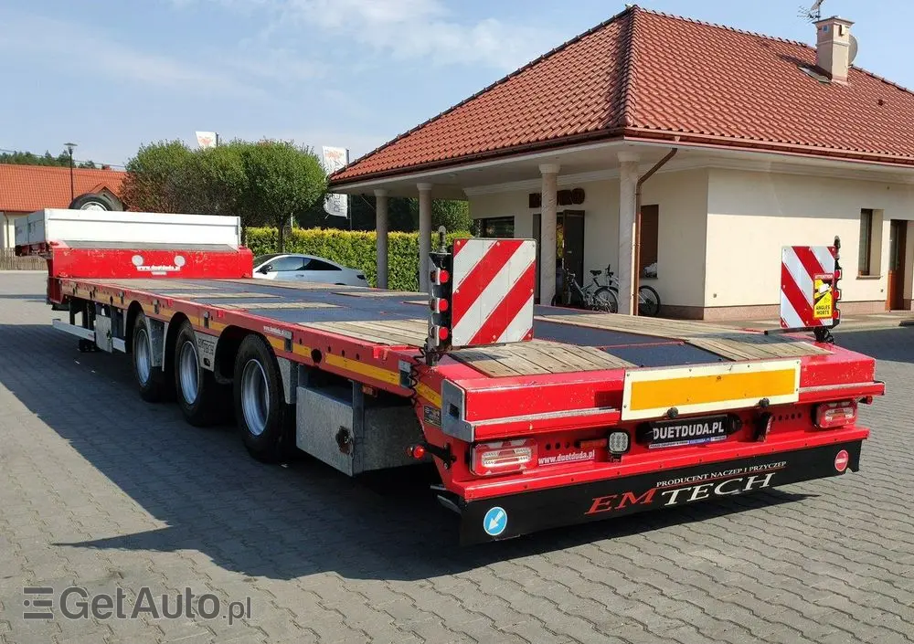 EMTECH Ład-33.3 tony 3osie Tylna oś skrętna Przednia Podnoszona 