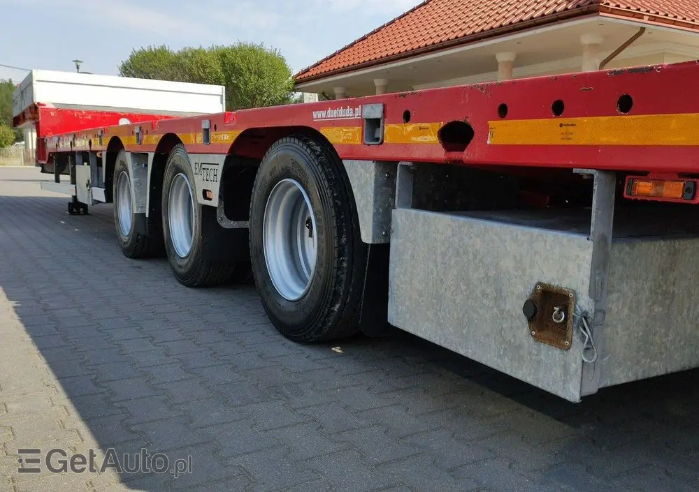 EMTECH Ład-33.3 tony 3osie Tylna oś skrętna Przednia Podnoszona 