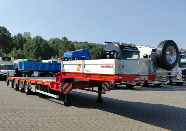 EMTECH Ład-33.3 tony 3osie Tylna oś skrętna Przednia Podnoszona 