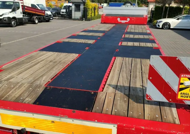 EMTECH Ład-33.3 tony 3osie Tylna oś skrętna Przednia Podnoszona 