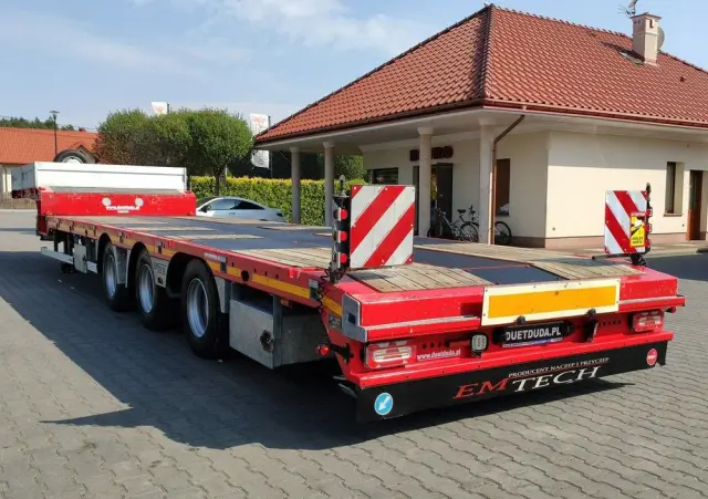 EMTECH Ład-33.3 tony 3osie Tylna oś skrętna Przednia Podnoszona 