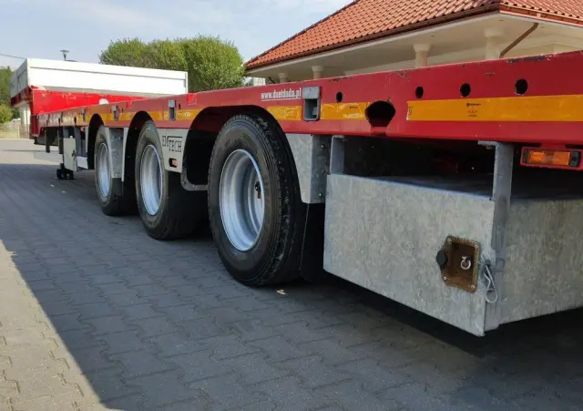 EMTECH Ład-33.3 tony 3osie Tylna oś skrętna Przednia Podnoszona 