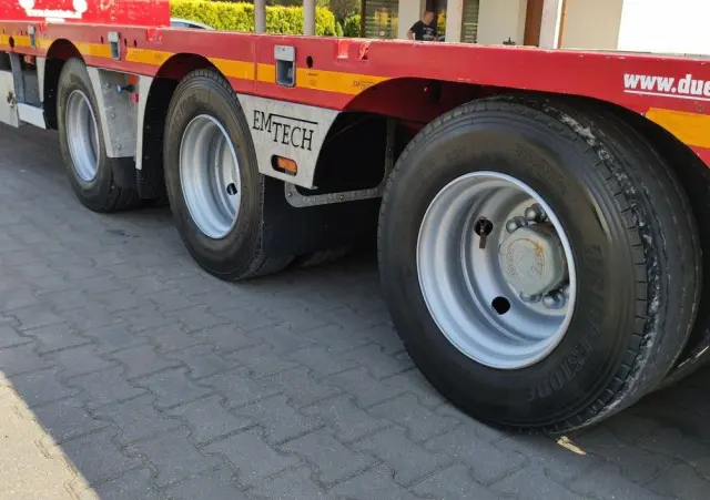 EMTECH Ład-33.3 tony 3osie Tylna oś skrętna Przednia Podnoszona 