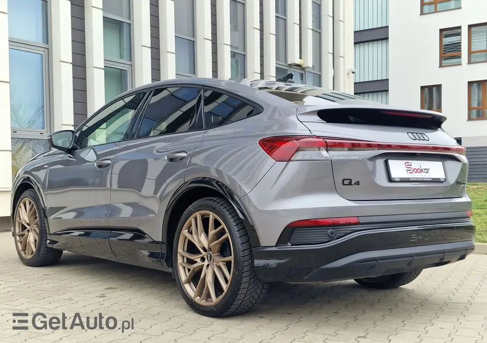 AUDI Q4 Sportback e-tron 50 77kWh Quattro Edition One Taifun
