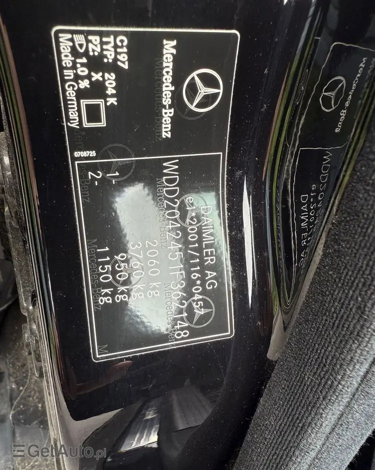 MERCEDES-BENZ Klasa C 180 K BlueEff Elegance