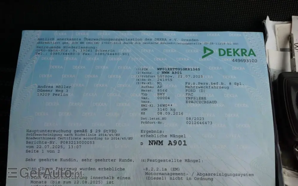 FORD Transit Custom 310 L2H1 Limited