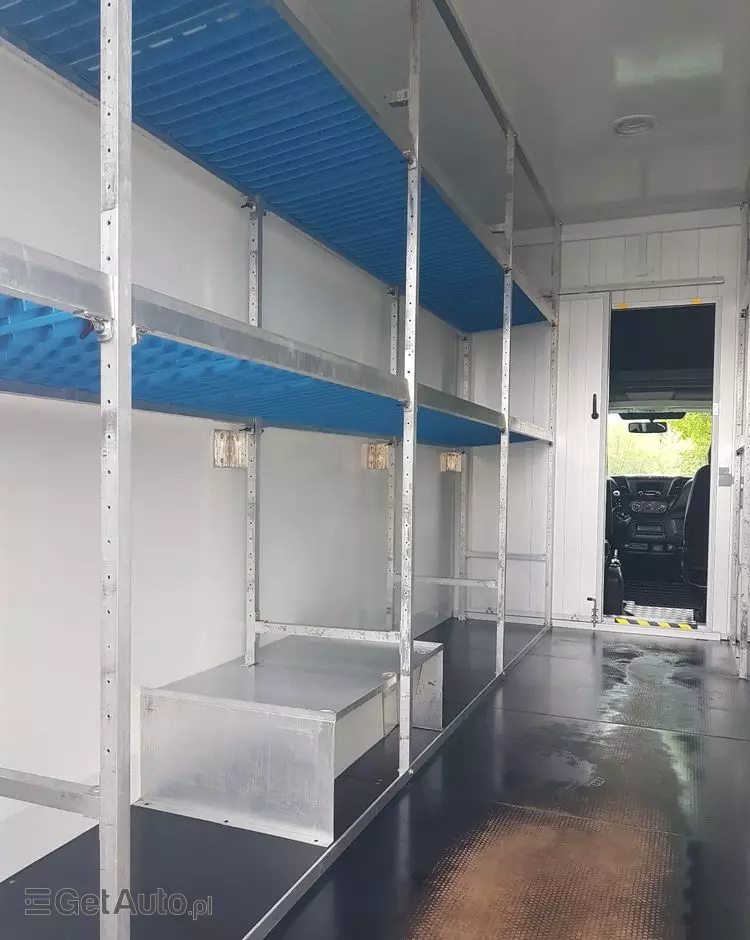 IVECO DAILY KONTENER NISKOPODŁOGOWY 4,43x2,23x2,42 SKLEP FOODTRUCK BAR KLIMA KONIOWÓZ KAMPER 