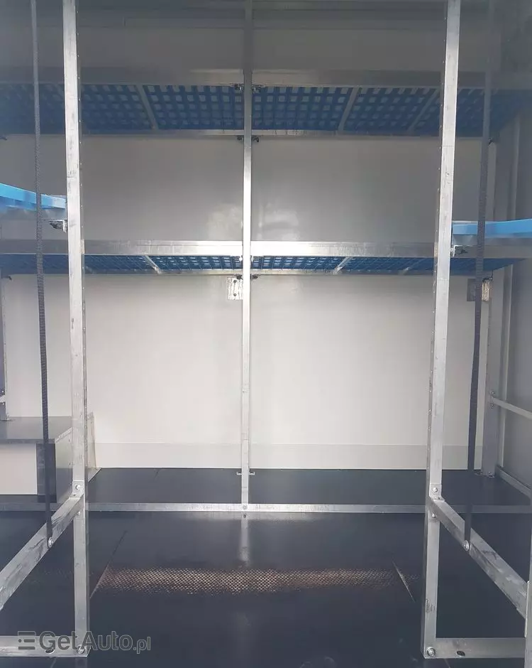 IVECO DAILY KONTENER NISKOPODŁOGOWY 4,43x2,23x2,42 SKLEP FOODTRUCK BAR KLIMA KONIOWÓZ KAMPER 