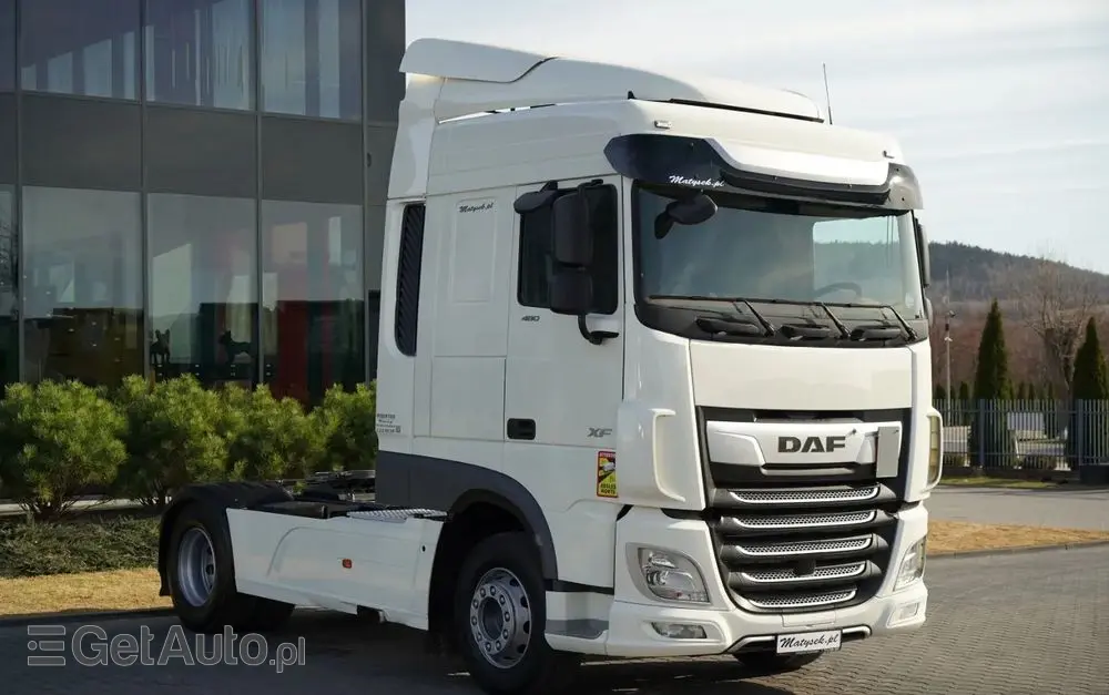 DAF XF 480 / SPACE CAB / RETARDER / KLIMATYZACJA POSTOJOWA / 