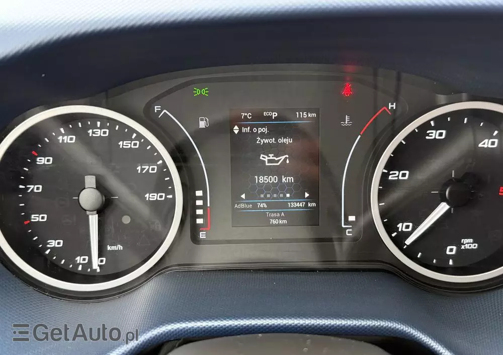 IVECO 2021/Daily 35-140 A8V/MAXI/ Automat Hi-Matic/full LED reflektory/Klima/PDC/tempomat/fotel comfort 