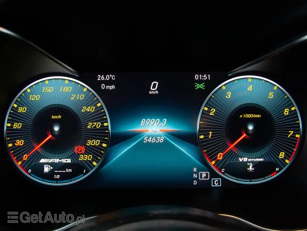 MERCEDES-BENZ Klasa C AMG 63 S Coupe AMG Speedshift MCT 9G