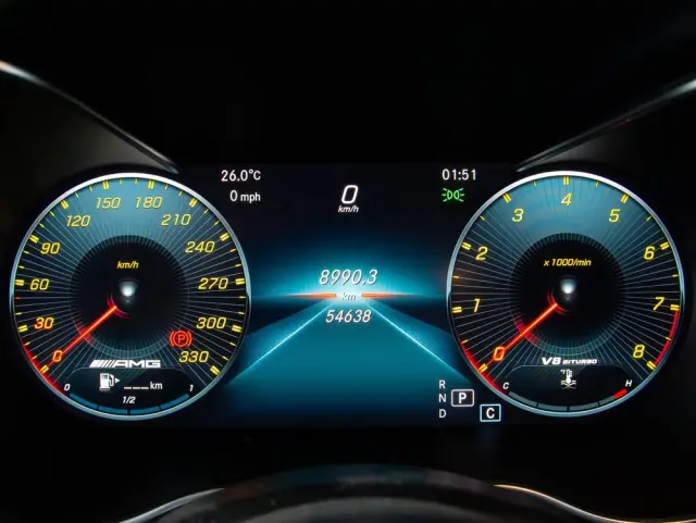 MERCEDES-BENZ Klasa C AMG 63 S Coupe AMG Speedshift MCT 9G